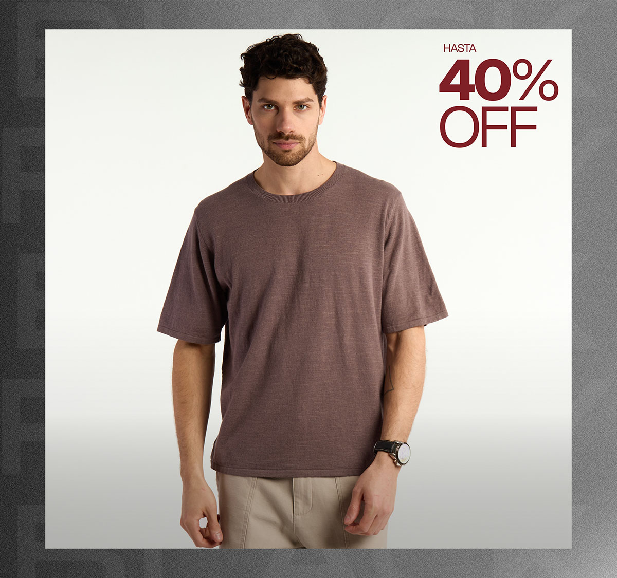Remeras Hombre hasta 40% OFF