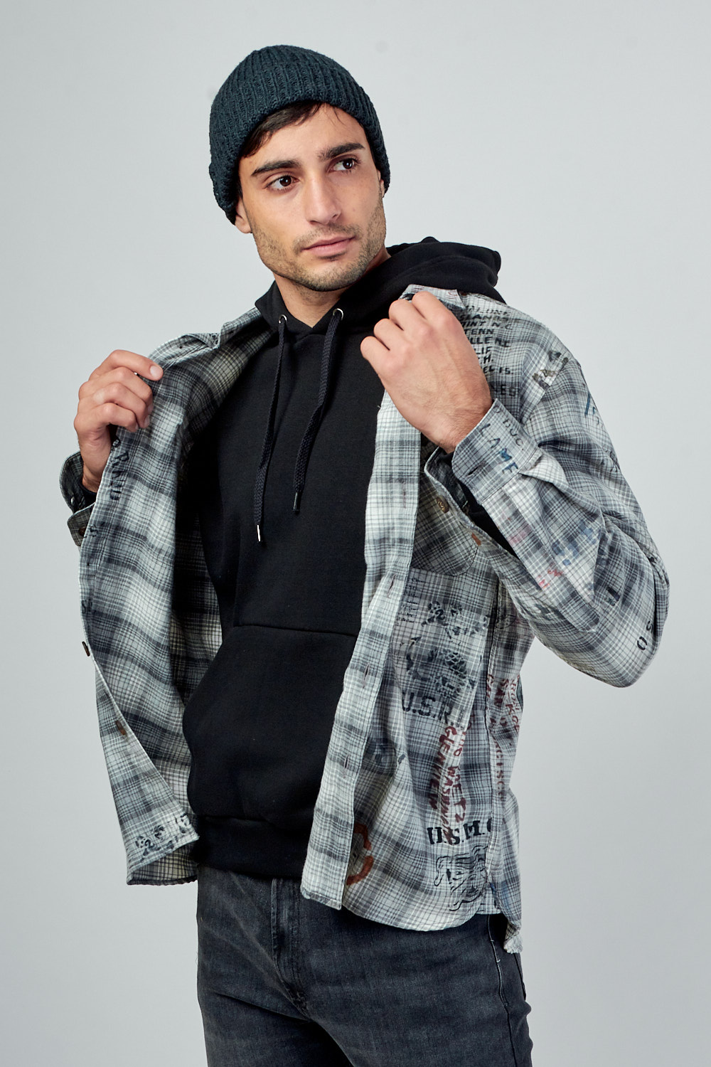 CAMISA CLARK BUSINESS PRINTED CAMISA CLARK BUSINESS PRINTED