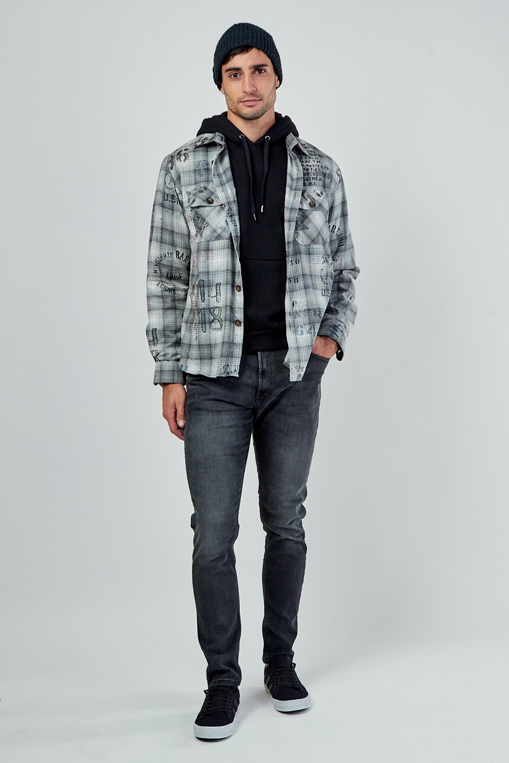 CAMISA CLARK BUSINESS PRINTED CAMISA CLARK BUSINESS PRINTED