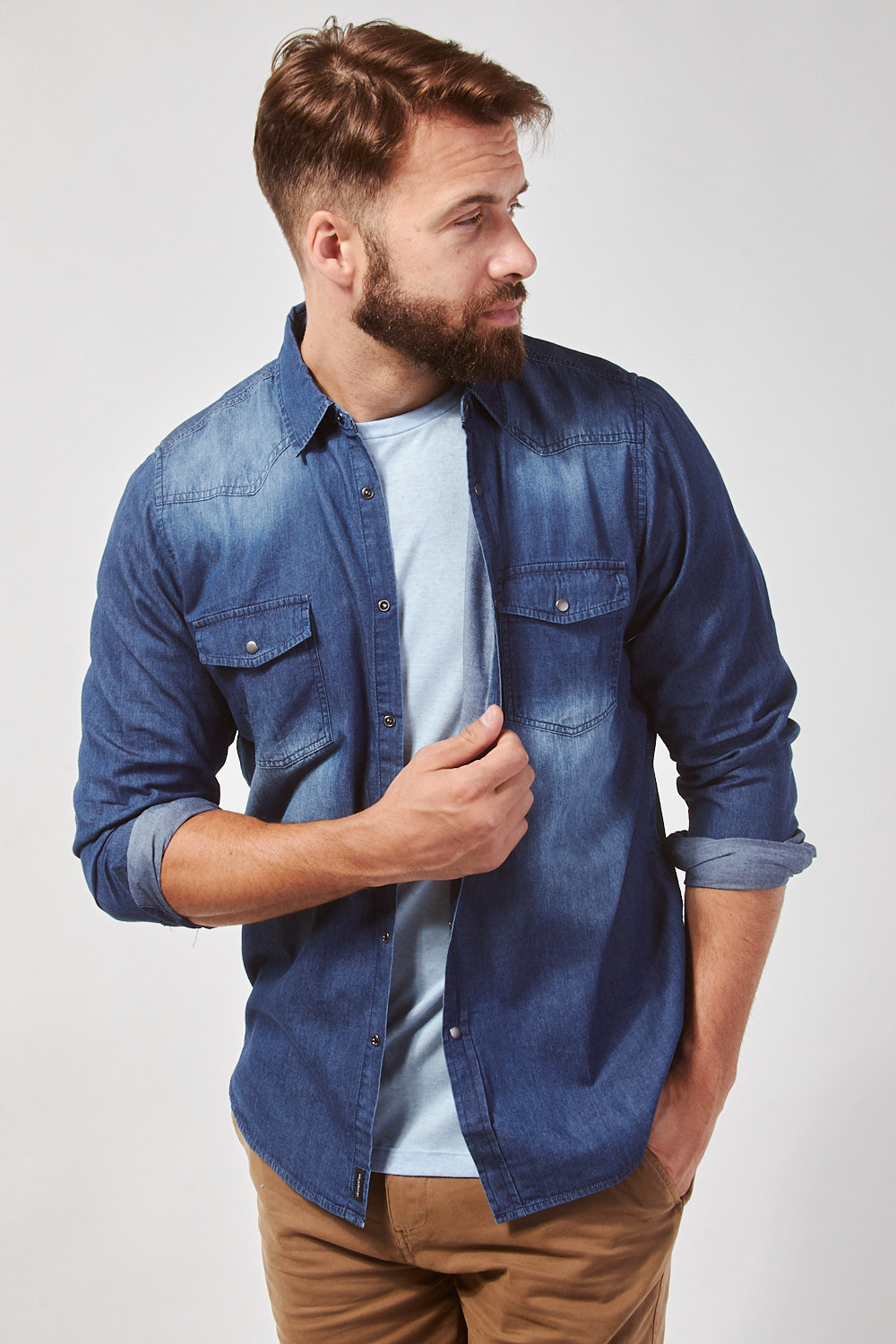 CAMISA NEW WESTERN DENIM CAMISA NEW WESTERN DENIM