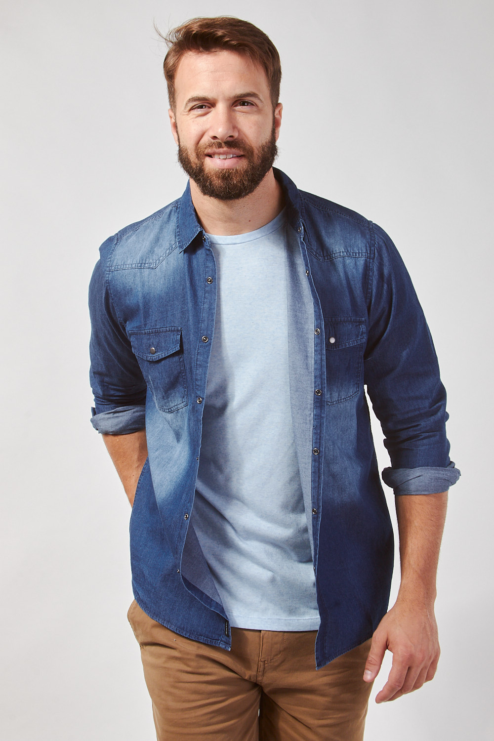 CAMISA NEW WESTERN DENIM CAMISA NEW WESTERN DENIM