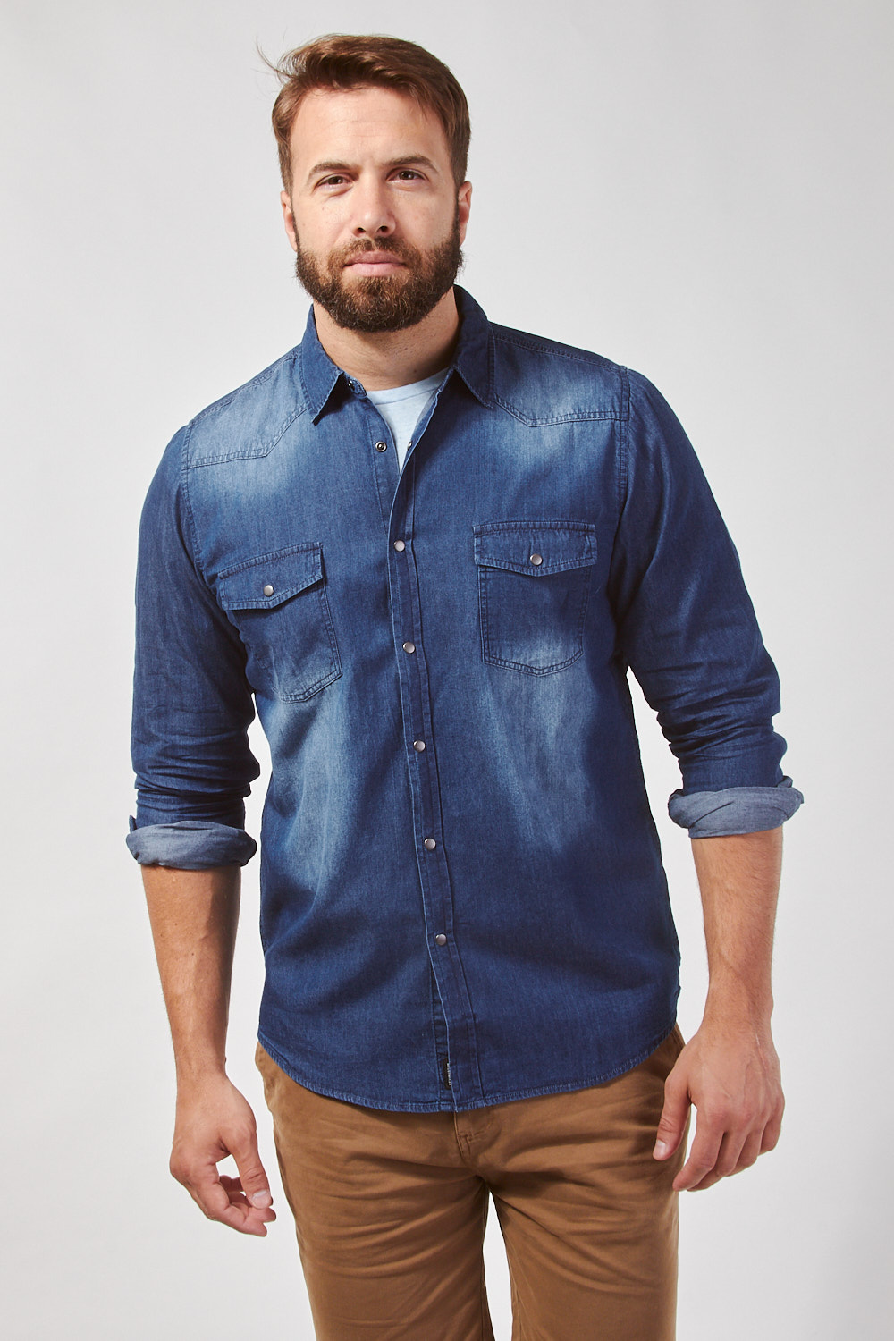 CAMISA NEW WESTERN DENIM CAMISA NEW WESTERN DENIM