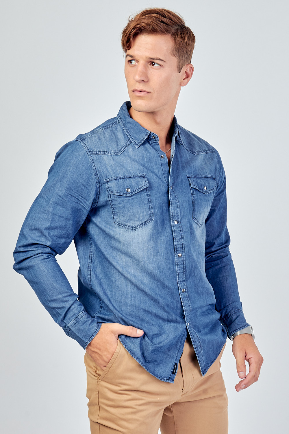 CAMISA NEW WESTERN DENIM CAMISA NEW WESTERN DENIM