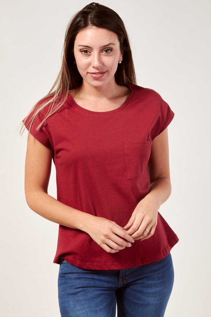 remeras rojas mujer